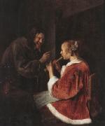 Jan Vermeer The Music Lesson  (mk30) Spain oil painting artist